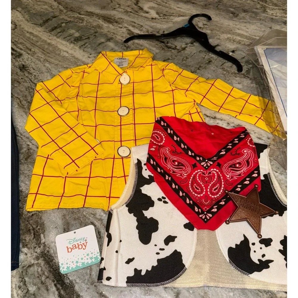 Toy Story Party Decorations and Woody Costume